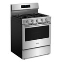 Maytag® Cuisinière au gaz à convection avec friture et cuisson à air sans préchauffage - 30 po - 5 pi cu MFGS6030RZ