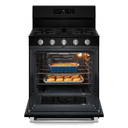 Maytag® Cuisinière au gaz à convection avec friture et cuisson à air sans préchauffage - 30 po - 5 pi cu MFGS6030RB