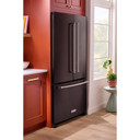 Kitchenaid® Réfrigérateur à portes françaises à profondeur de comptoir et distributeur intérieur 20 pi cu, 26 po KRFC136RBS