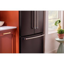 Kitchenaid® Réfrigérateur à portes françaises à profondeur de comptoir et distributeur intérieur 20 pi cu, 26 po KRFC136RBS