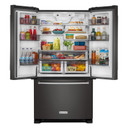 Kitchenaid® Réfrigérateur à portes françaises à profondeur de comptoir et distributeur intérieur de 20 pi cu, 26 po KRFC136RWH