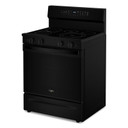 Whirlpool® Cuisinière électrique intelligente de 30 pouces avec technologie de cuisson à air, revêtement WipeClean™, auto-nettoyage/netoyage à la vapeur, préchauffage à grande vitesse et capacité de 5.3 pi cu YWFES7530RB
