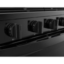 Whirlpool® Cuisinière au gaz intelligente de 30 pouces avec technologie de cuisson à air, auto-nettoyage/netoyage à la vapeur, préchauffage rapide avec capacité de 5.3 pi cu WFGS7530RB