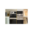 Whirlpool® Cuisinière électrique intelligente de 30 pouces avec technologie de cuisson à air, revêtement WipeClean™, auto-nettoyage/netoyage à la vapeur, préchauffage à grande vitesse et capacité de 5.3 pi cu YWFES7530RW