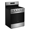 Whirlpool® Cuisinière au gaz de 30 pouces avec friture et cuisson à air, autonettoyante avec préchauffage WFGS5030RZ