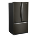Whirlpool® Réfrigérateur à portes françaises, profondeur de comptoir et congélateur inférieur - 36po - 20picu WRFC2036RV