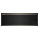 Kitchenaid® Four à micro-ondes à hotte intégrée à profil bas intelligent avec ventilateur double YKMML550RBS