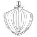Kitchenaid® Fouet elliptique à 11 fils métalliques, homologué NSF, pour batteur sur socle 7 pintes KSMC7QEW