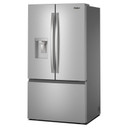 Whirlpool® Réfrigérateur à portes françaises avec distributeur d'eau et machine à glaçons dans la porte - 36 po - 30 pi cu WRFF3536SZ