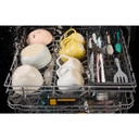 Lave-vaisselle Whirlpool® de 24 pouces avec fonction de lavage à couverture totale et séchage automatique à l'air libre, en acier inoxydable résistant aux traces de doigts WDTS8024SZ