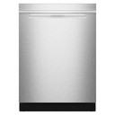 Lave-vaisselle Whirlpool® de 24 pouces avec fonction de lavage à couverture totale et séchage automatique à l'air libre, en acier inoxydable résistant aux traces de doigts WDPS8024SZ