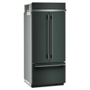 Kitchenaid® Réfrigérateur encastré à congélateur inférieur avec intérieur platine - 36 po - 20.8 pi cu KBFN536SJP