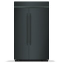 Kitchenaid® Réfrigérateur côte à côte encastré avec intérieur platine - 48 po - 30 pi cu KBSN748SJP