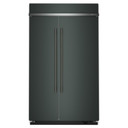 Kitchenaid® Réfrigérateur côte à côte encastré avec intérieur platine - 48 po - 30 pi cu KBSN748SJP