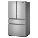 Réfrigérateur à portes françaises Whirlpool® et à capacité familiale et tiroir à températures flexibles de 30 pi cu WRMF3336SZ