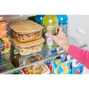 Réfrigérateur à congélateur supérieur Whirlpool® avec refroidissement à couverture totale - 19 pi cu et 29.5 po WRTX5419SW