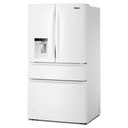 Réfrigérateur à portes françaises Whirlpool® et capacité familiale et tiroir à températures flexibles de 29 pi cu WRMF3636SW