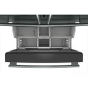 Kitchenaid® Réfrigérateur à portes françaises avec distributeur d’eau et de glaçons extérieur et tiroir réfrigéré pleine largeur FreshChill™ - 29 pi cu KRMF436SJP