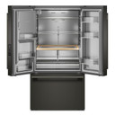 Kitchenaid® Réfrigérateur à portes françaises avec distributeur d’eau et de glaçons extérieur - 30 pi cu KRFF436SBE