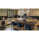 Kitchenaid® Cellier sous le comptoir avec porte-bouteilles à devant en métal à pleine extension - 24 po KUWR324SSB