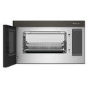 Kitchenaid® Four à micro-ondes à hotte intégrée à fonctions multiples au design encastré affleurant YKMMF530PBE
