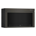 Kitchenaid® Four à micro-ondes à hotte intégrée multifonctions avec modes de capteurs à infrarouges YKMMF730PBE