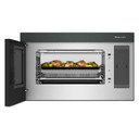 Kitchenaid® Four à micro-ondes à hotte intégrée multifonctions avec modes de capteurs à infrarouges YKMMF730PJP