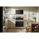 Whirlpool® Cuisinière au gaz avec technologie de cuisson à air et nettoyage à la vapeur- 30 po WFGS4530SW