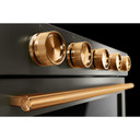 Kitchenaid® Four mural simple électrique intelligent de 30 pouces avec modes de cuisson assistée - Minerai noir KOES730SBE