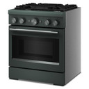 Cuisinière bicombustible de style commercial à 4 brûleurs avec mode de friture à air sans préchauffage KitchenAid® de 30 po KFDS930SJP