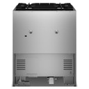 Cuisinière bicombustible de style commercial à 4 brûleurs avec mode de friture à air sans préchauffage KitchenAid® de 30 po KFDS930SBE