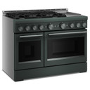 Table de cuisson commerciale au gaz à 6 brûleurs avec plaque chauffante  KitchenAid® de 48 po KFGD948SJP