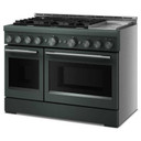 Table de cuisson commerciale au gaz à 6 brûleurs avec plaque chauffante  KitchenAid® de 48 po KFGD948SJP