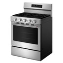 Kitchenaid® Cuisinière au gaz non encastrée intelligente avec modes de cuisson à convection - 5 pi cu KFGS330TPS