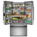 Kitchenaid® Réfrigérateur à portes françaises à profondeur de comptoir et distributeur d’eau interne KRFC336SPS