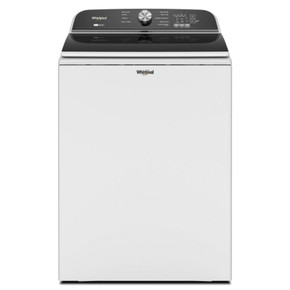 Laveuse à chargement vertical Whirlpool® avec agitateur amovible de 6.0-6.1 pi cu WTW6157PW