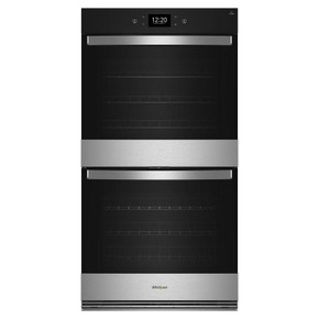 Whirlpool® Four mural double intelligent avec friture à air de 10 pi cu WOED7030PZ