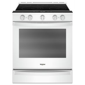 Whirlpool® Cuisinière coulissante électrique intelligente 6.4 pi cu, avec friture à air une fois connectée YWEE750H0HW