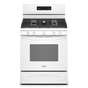 Whirlpool® Cuisinière au gaz 5 en 1 avec four à friture à l’air - 5 pi cu WFG550S0LW