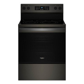 Whirlpool® Cuisinière électrique Energy Star avec cuisson à air, friture à air sans préchauffage et nettoyage automatique - 30 po YWFES5030RV