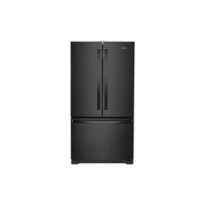 Whirlpool® Réfrigérateur à portes françaises, profondeur de comptoir et congélateur inférieur - 36po - 20picu WRFC2036RB Whirlpool® Réfrigérateur à portes françaises, profondeur de comptoir et congélateur inférieur - 36po - 20picu WRFC2036RB