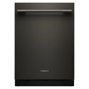 Kitchenaid® Lave-vaisselle à troisième panier avec Max Jets™ à 360° et système de séchage avancé ProDry™ et éclairage à DEL ultra vif - 44 dBA KDTS724SBE