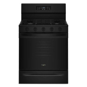 Whirlpool® Cuisinière au gaz avec technologie de cuisson à air - 30 po WFGS5730SB