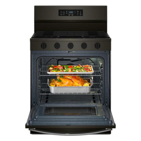 Whirlpool® Cuisinière au gaz avec technologie de cuisson à air - 30 po WFGS5730SV