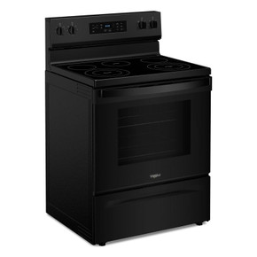 Whirlpool® Cuisinière électrique avec nettoyage à la vapeur de 30 po YWFES3330RB