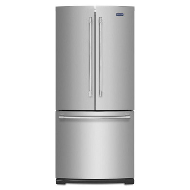 Maytag® Réfrigérateur à portes françaises avec balconnets Strongbox™ - 30 po - 19.6 pi cu MFB2055FRZ