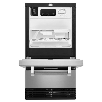 Kitchenaid® Machine à glaçons automatique avec fini PrintShieldTM - 18 po KUID508HPS
