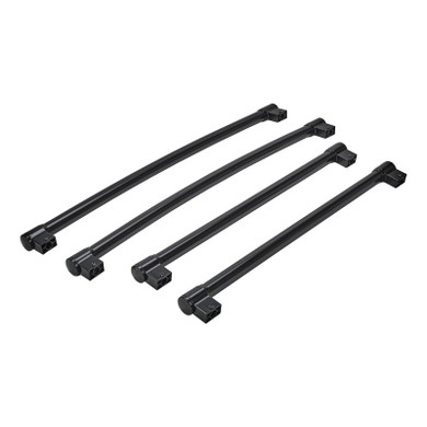 Trousse de poignées pour réfrigérateur à portes françaises noir W10716735