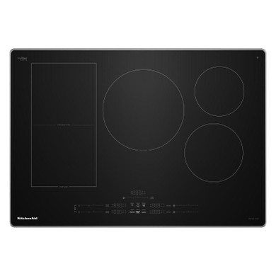 Kitchenaid® Table de cuisson à induction Temp Cook™ avec 5 zones de cuisson - 30 po KCIT730SSS