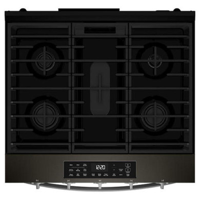 Whirlpool® Cuisinière au gaz avec technologie de cuisson à air - 30 po WSGS5030SV